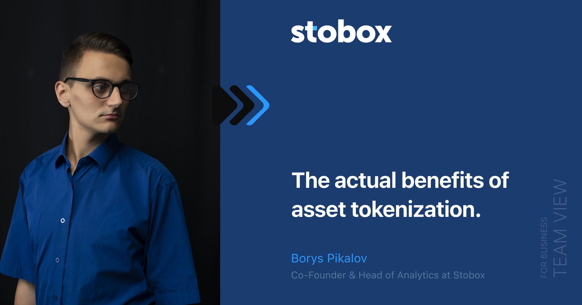 The actual benefits of asset tokenization.
