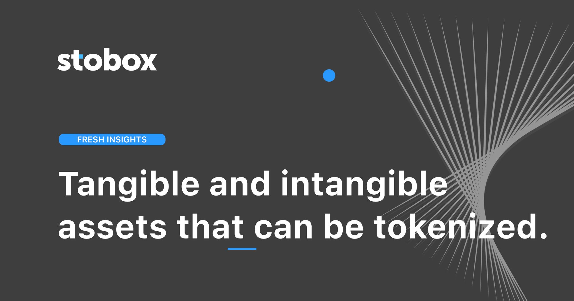 Tangible and intangible assets that can be tokenized.
