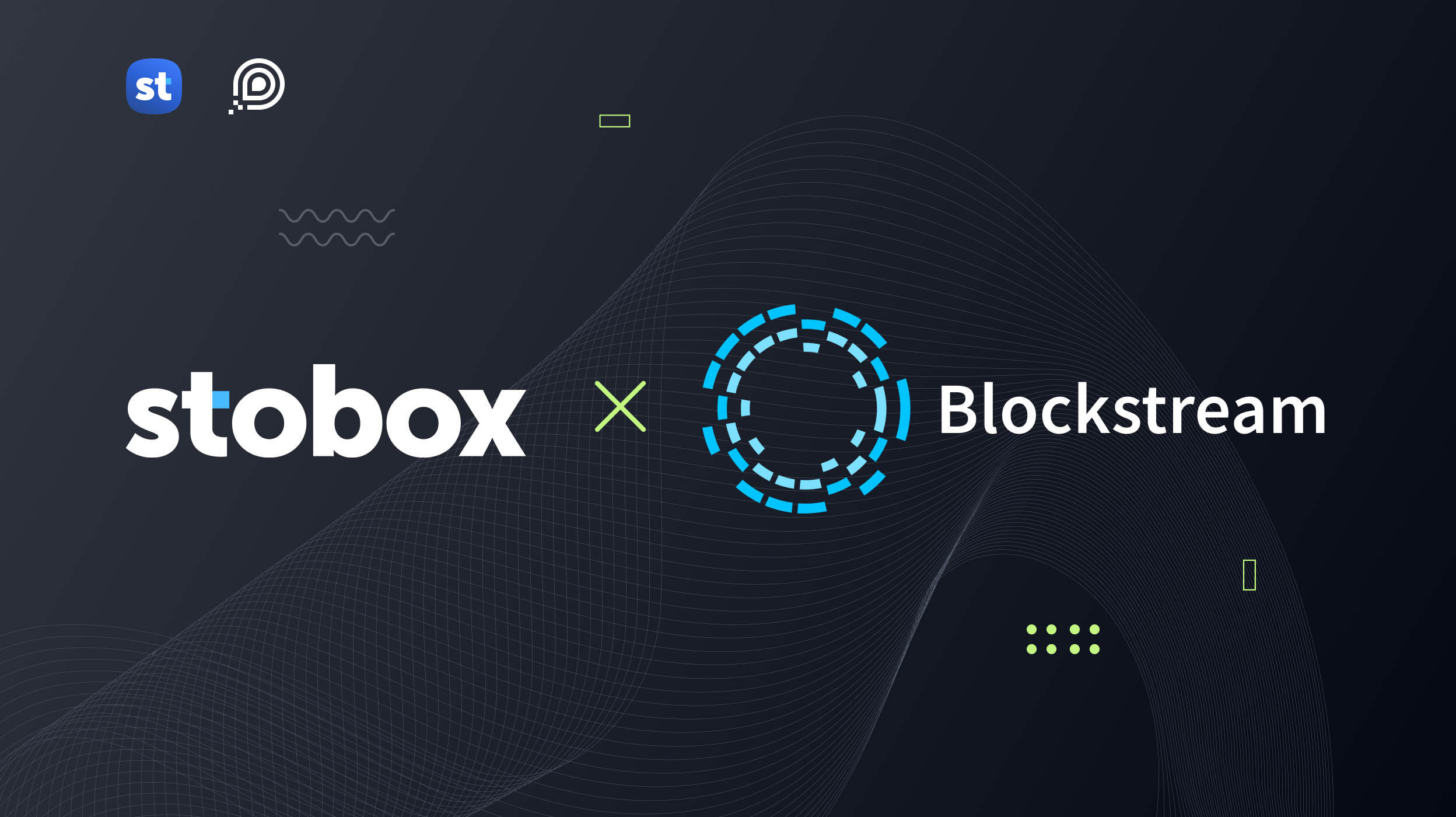 Stobox signed an MoU with Blockstream!