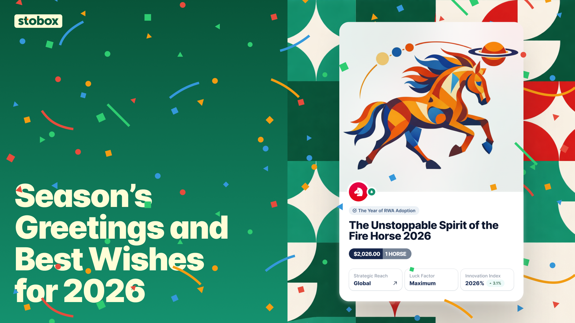 Season’s Greetings from Stobox. Looking Ahead to 2026