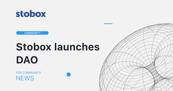 Introducing Stobox DAO, a community-driven instrument enhancing decision-making