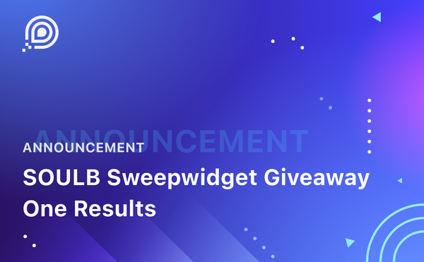 SOULB Sweepwidget Giveaway One Results